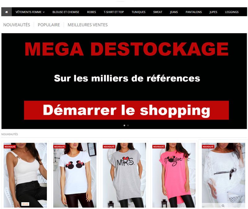 PrestaShop le grand Destockage